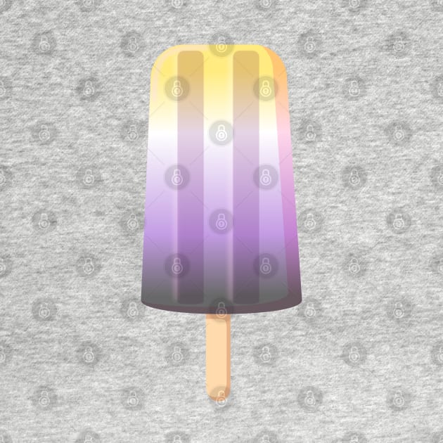 Enby Popsicle by Banana Latte Designs